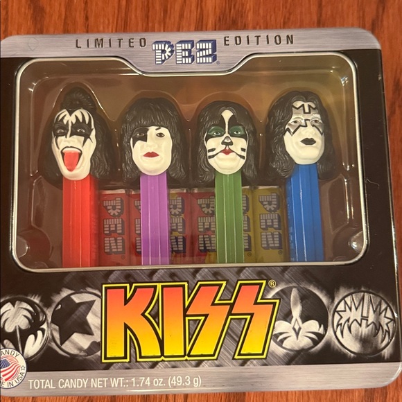PEZ Other - KISS Limited Edition PEZ Gift Set New Sealed Rock Band Collectible Display